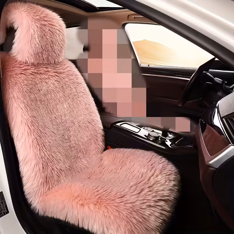 Luxury Winter Plush Car Cushion