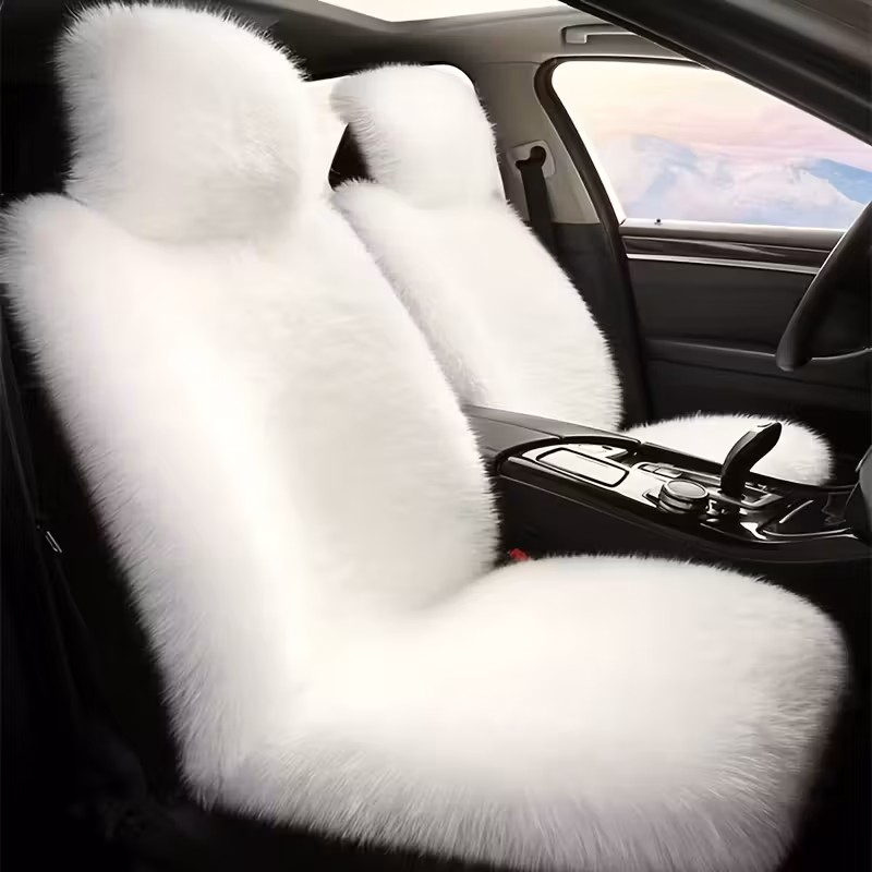Luxury Winter Plush Car Cushion