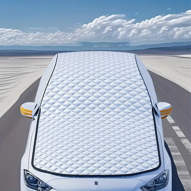 Heavy-Duty Thermal Insulated Car Snow Shield &amp; Half-Cover